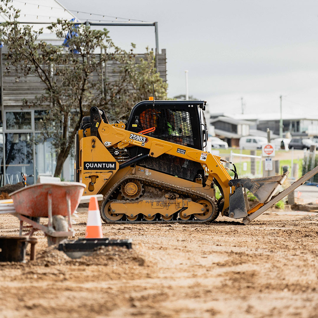 Quantum Civil earthmoving equipment - civil construction services Melbourne