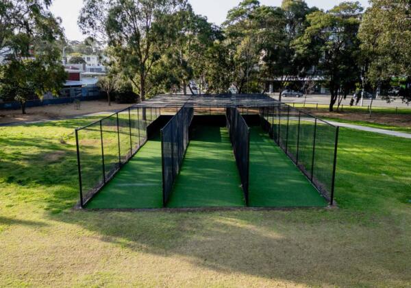 Flemington cricket nets by Quantum Civil - experienced community construction contractors