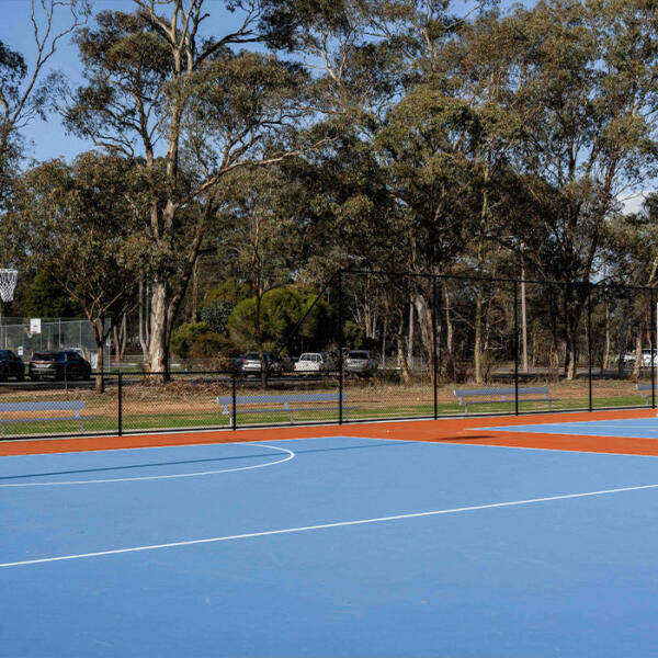 Deledio Netball court revitalisation, Dunolly by Quantum Civil community construction contractors
