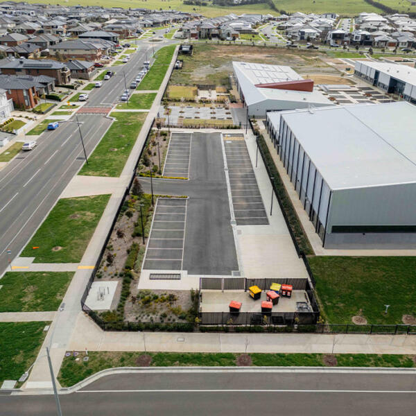 Mickleham Secondary School civil construction project by Quantum Civil