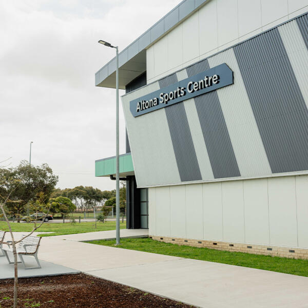 Half court basketball construction in Altona by Quantum Civil