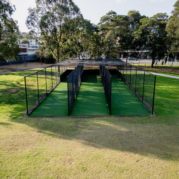 Flemington cricket nets by Quantum Civil - experienced community construction contractors