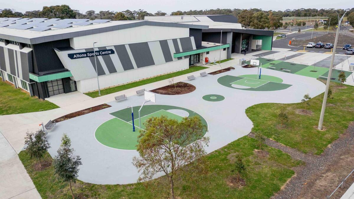 Sports stadium by Quantum Civil Geelong - specialists in civil construction in the education sector